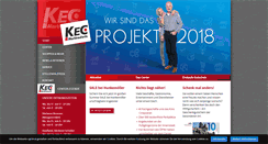 Desktop Screenshot of kec-marktredwitz.de