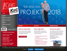 Tablet Screenshot of kec-marktredwitz.de